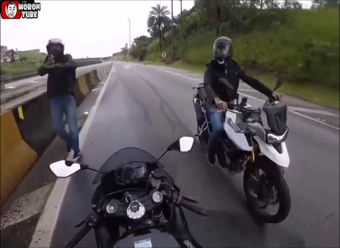 Video :A rider in Brazil has had his Kawasaki Ninja ZX-6R stolen